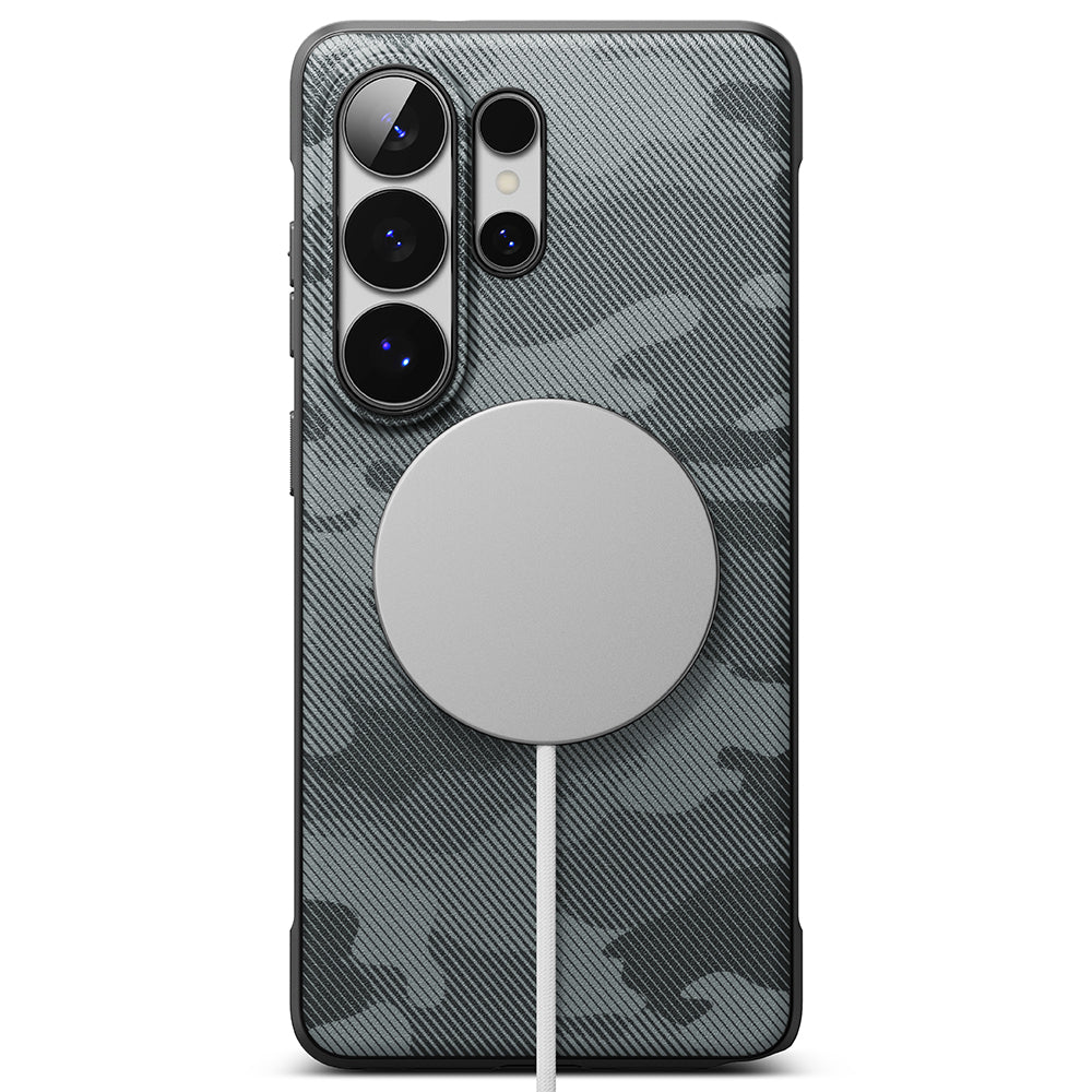 Pouzdro MagSafe pro Samsung Galaxy S26 Ultra S948, Ringke, Onyx, Camouflage