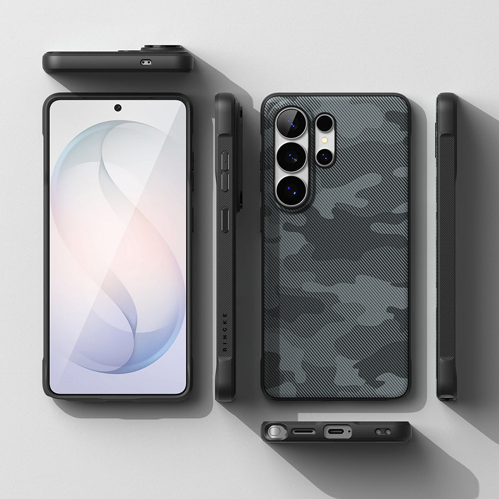 Pouzdro MagSafe pro Samsung Galaxy S26 Ultra S948, Ringke, Onyx, Camouflage