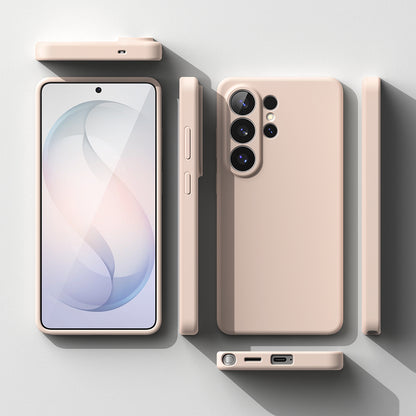 Pouzdro MagSafe pro Samsung Galaxy S26 Ultra, Ringke, Silikon, Růžová