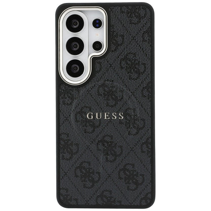 Pouzdro MagSafe pro Samsung Galaxy S26 Ultra S948, Guess, 4G Embossed Ring, černé