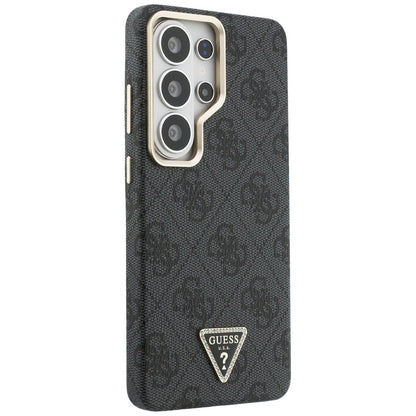 Pouzdro MagSafe pro Samsung Galaxy S26 Ultra S948, Guess, 4G Triangle Logo, Černá