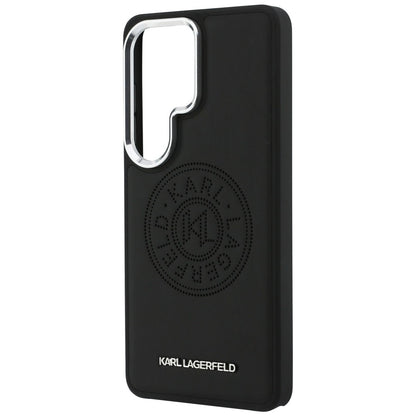 Pouzdro MagSafe pro Samsung Galaxy S26 Ultra S948, Karl Lagerfeld, Karl Round Point Logo, Černá