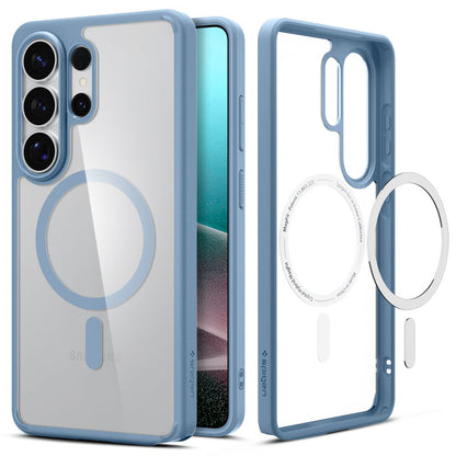 Pouzdro MagSafe pro Samsung Galaxy S26 Ultra S948, Spigen, Ultra Hybrid, Modrá ACS11207