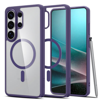 MagSafe Case for Samsung Galaxy S26 Ultra S948, Spigen, Ultra Hybrid, Dark Purple ACS11208