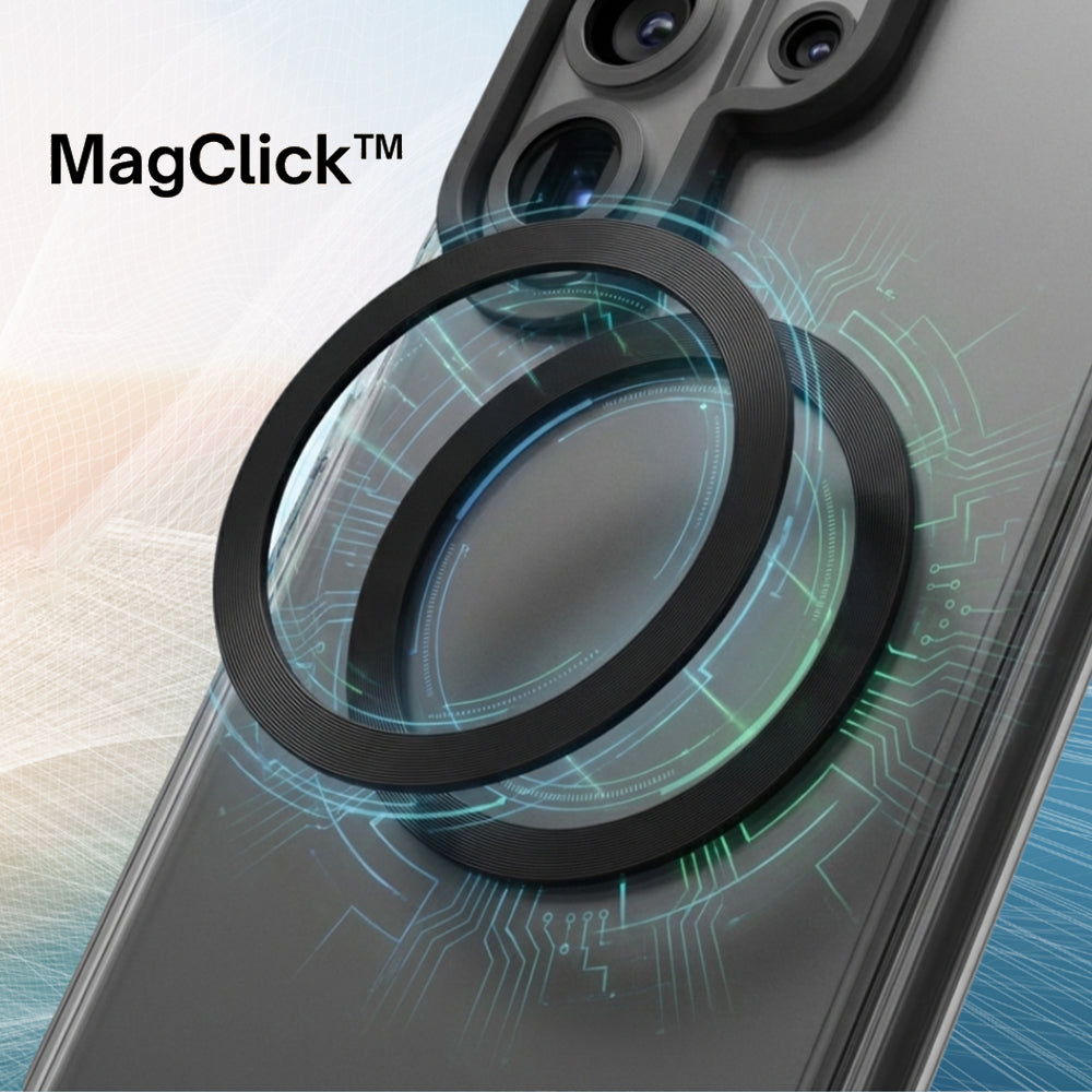 Pouzdro MagSafe pro Samsung Galaxy S26 Ultra S948, UNIQ, Combat MagClick, Černá