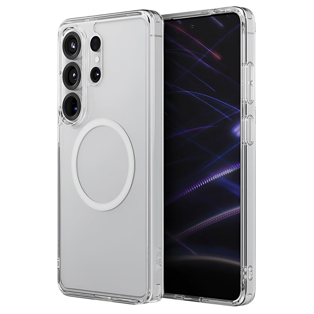 Pouzdro MagSafe pro Samsung Galaxy S26 Ultra S948, UNIQ, LifePro Xtreme MagClick, Průhledné