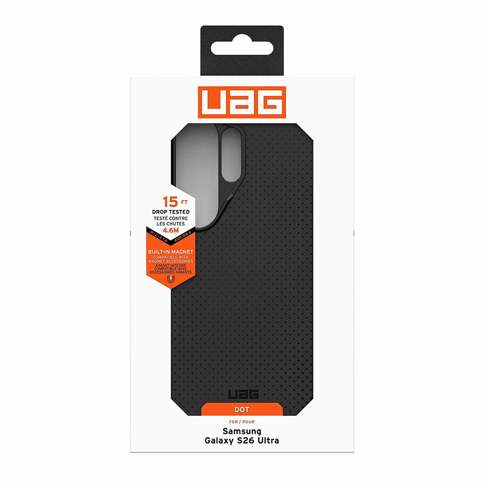 Kryt MagSafe pro Samsung Galaxy S26 Ultra S948, Urban Armor Gear, Dot, černý