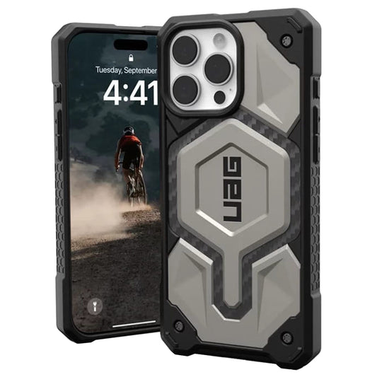 Pouzdro MagSafe pro Samsung Galaxy S26 Ultra S948, Urban Armor Gear, Monarch Pro Carbon, šedé