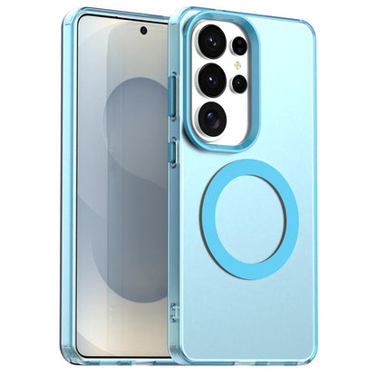 Pouzdro MagSafe pro Samsung Galaxy S26 Ultra, Techsuit, CandyCase, Modrá