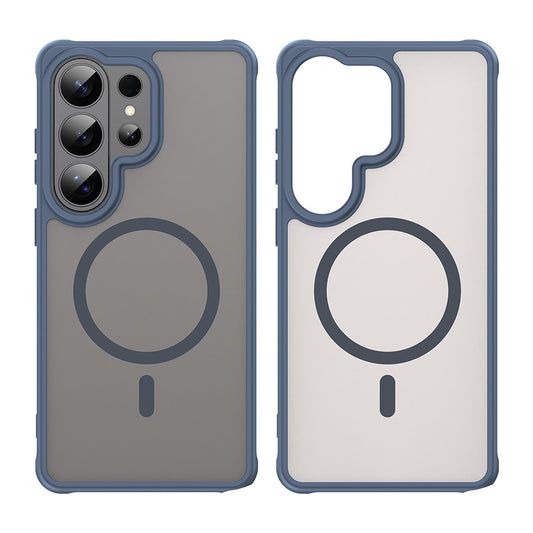 Pouzdro MagSafe pro Samsung Galaxy S26 Ultra, Techsuit, HaloFrost II, Námořnická modř