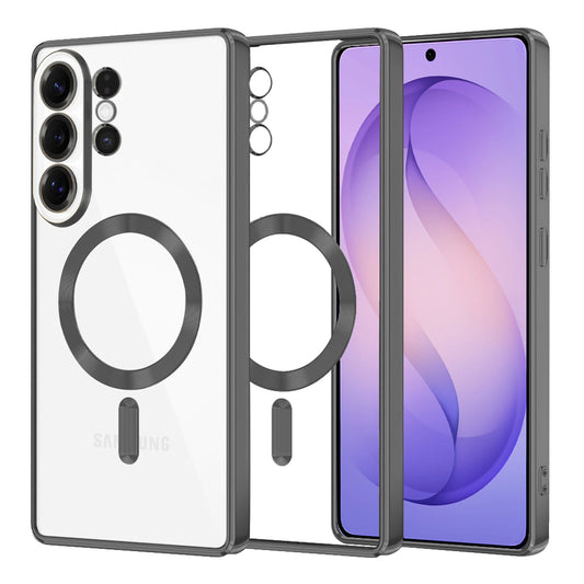 Pouzdro MagSafe pro Samsung Galaxy S26 Ultra, Techsuit, Luxury Crystal, Černá