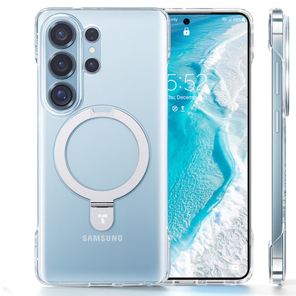 Pouzdro MagSafe pro Samsung Galaxy S26 Ultra, Torras, Ostand Slim, Průhledné