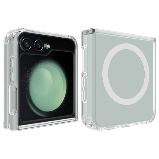 MagSafe pouzdro pro Samsung Galaxy Z Flip7 FE F761 / Z Flip6 F741, Techsuit, Pro, Průhledné