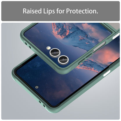MagSafe pouzdro pro Samsung Galaxy Z Flip7 F766, Techsuit, HaloFrost II, Zelené