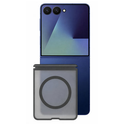 MagSafe pouzdro pro Samsung Galaxy Z Flip8 F776, Blueo, Skin Friendly Anti-Drop, Černá saténová