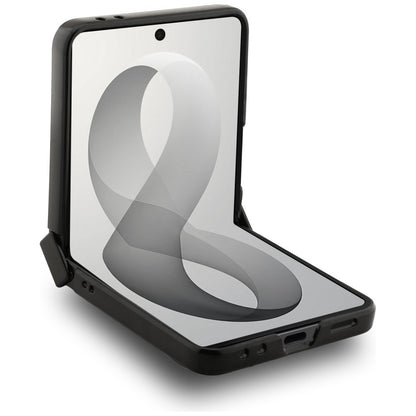 MagSafe pouzdro pro Samsung Galaxy Z Flip8 F776, Guess, 4G Leather Classic, Růžová
