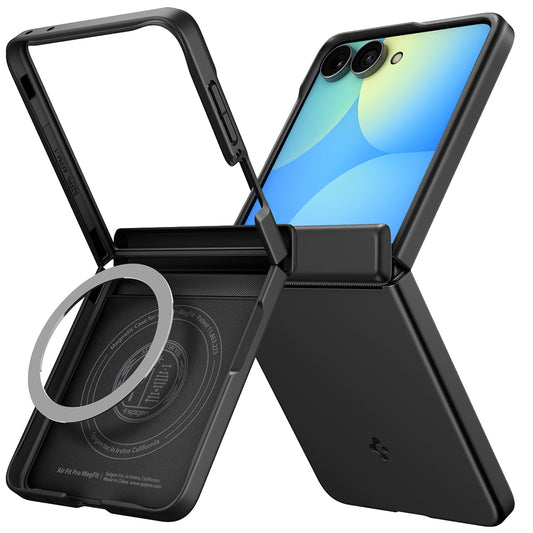 MagSafe pouzdro pro Samsung Galaxy Z Flip8 F776, Spigen, Air Fit Pro, černé ACS11511