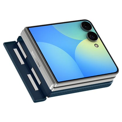 MagSafe pouzdro pro Samsung Galaxy Z Flip8 F776, Spigen, Air Skin, Tmavě modrá ACS11514