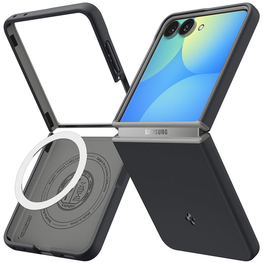 MagSafe pouzdro pro Samsung Galaxy Z Flip8 F776, Spigen, Caseology Nano Pop, černá ACS11523