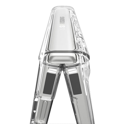 MagSafe pouzdro pro Samsung Galaxy Z Flip8 F776, Spigen, Ultra Hybrid Pro, Průhledná bílá ACS11524