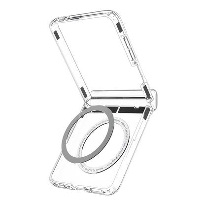 MagSafe pouzdro pro Samsung Galaxy Z Flip8 F776, Spigen, Ultra Hybrid Pro, Průhledná bílá ACS11524