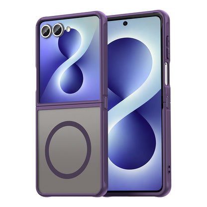 MagSafe Case for Samsung Galaxy Z Flip8 F776, Techsuit, HaloFrost II, Purple