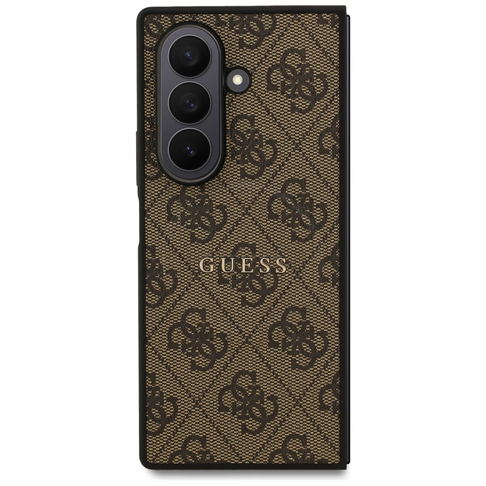 Pouzdro MagSafe pro Samsung Galaxy Z Fold7 F966, Guess, 4G Classic, Hnědá