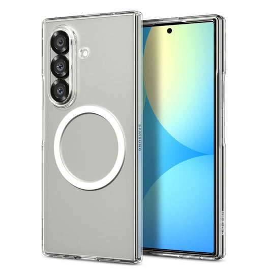 Pouzdro MagSafe pro Samsung Galaxy Z Fold7 F966, Spigen, Air Skin, Průhledné