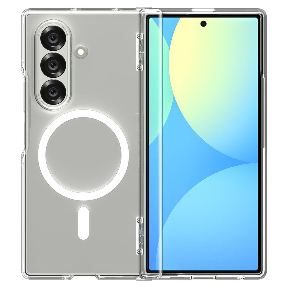 Pouzdro MagSafe pro Samsung Galaxy Z Fold7 F966, Spigen, Ultra Hybrid Pro, Průhledné