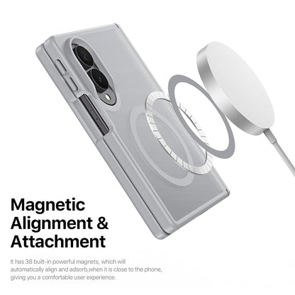 Pouzdro MagSafe pro Samsung Galaxy Z Fold8 F971, DUX DUCIS, Yind, šedé