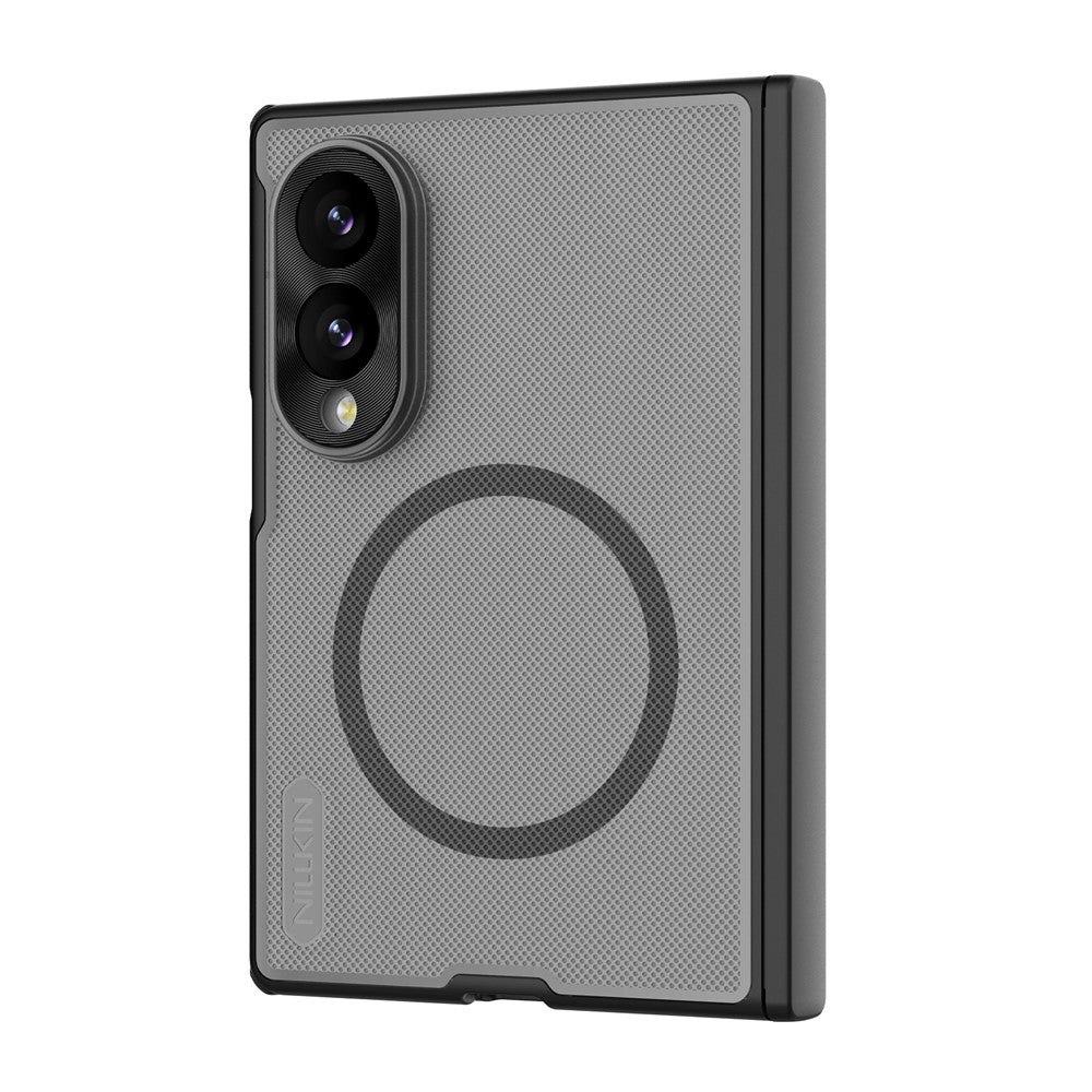 MagSafe Case for Samsung Galaxy Z Fold8 F971, Nillkin, Super Frosted Shield, Transparent Black