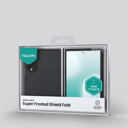 MagSafe Case for Samsung Galaxy Z Fold8 F971, Nillkin, Super Frosted Shield, Transparent Black