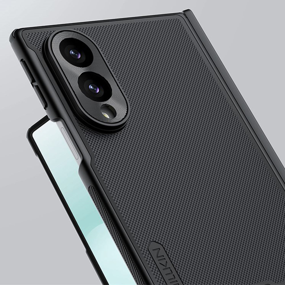 MagSafe Case for Samsung Galaxy Z Fold8 F971, Nillkin, Super Frosted Shield, Transparent Black