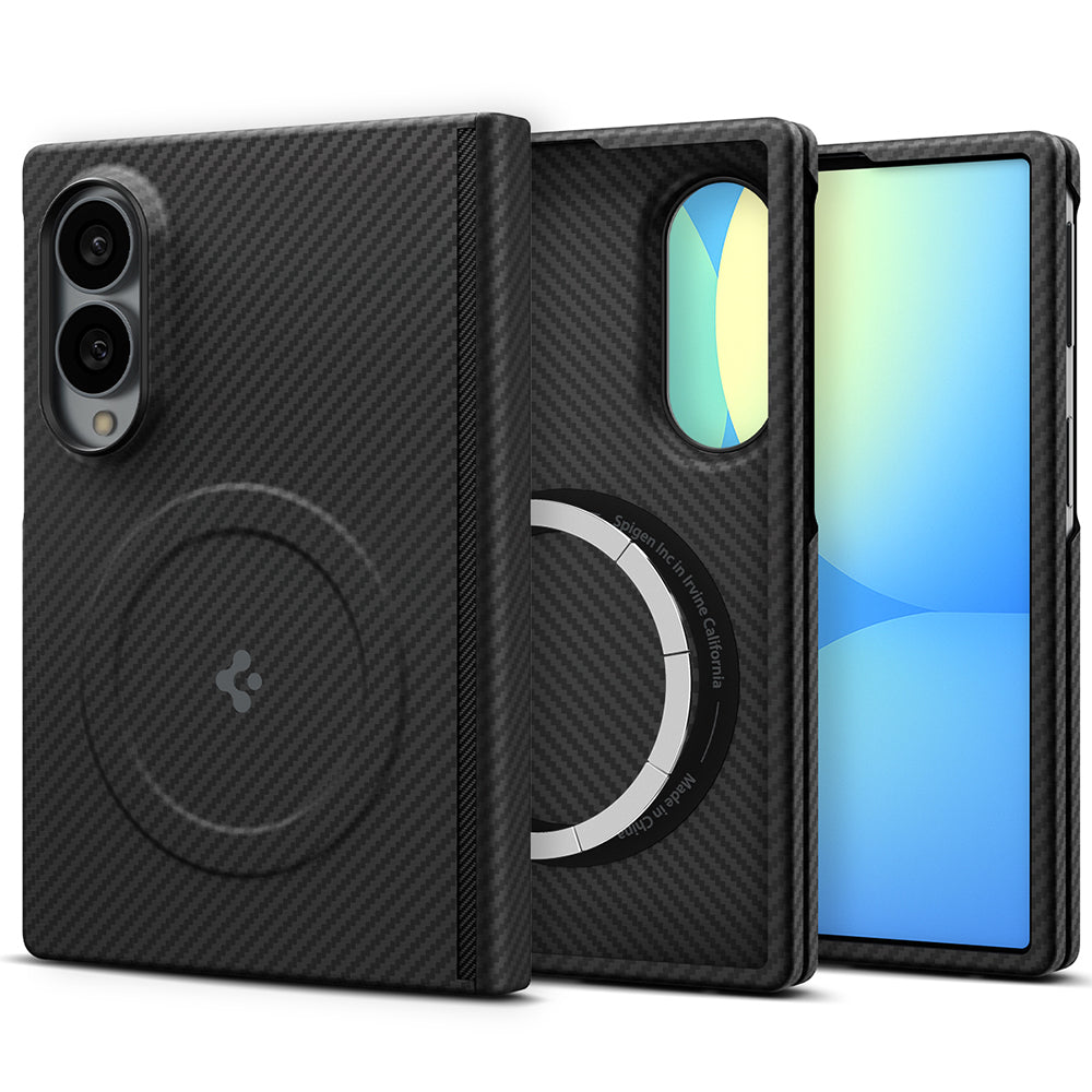 MagSafe pouzdro pro Samsung Galaxy Z Fold8 F971, Spigen, Air Skin, černé ACS11953