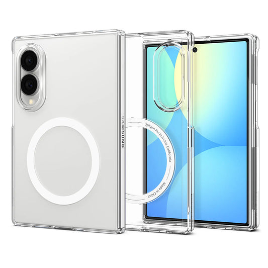MagSafe pouzdro pro Samsung Galaxy Z Fold8 F971, Spigen, Air Skin, Průhledná bílá ACS11952