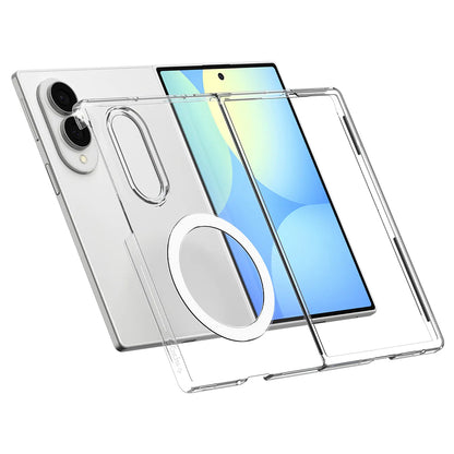 MagSafe pouzdro pro Samsung Galaxy Z Fold8 F971, Spigen, Air Skin, Průhledná bílá ACS11952