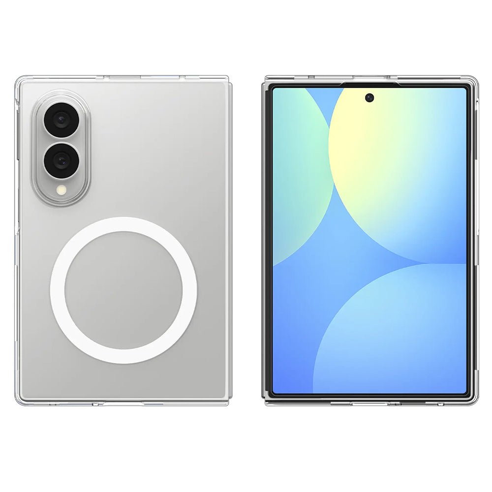 MagSafe pouzdro pro Samsung Galaxy Z Fold8 F971, Spigen, Air Skin, Průhledná bílá ACS11952