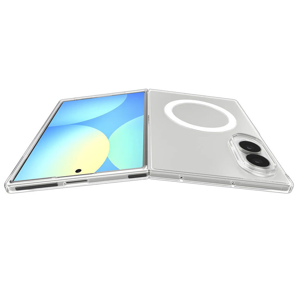 MagSafe pouzdro pro Samsung Galaxy Z Fold8 F971, Spigen, Air Skin, Průhledná bílá ACS11952