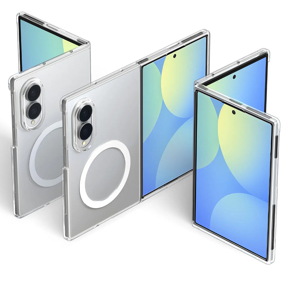 MagSafe pouzdro pro Samsung Galaxy Z Fold8 F971, Spigen, Air Skin, Průhledná bílá ACS11952