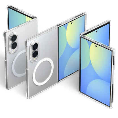 MagSafe pouzdro pro Samsung Galaxy Z Fold8 F971, Spigen, Air Skin, Průhledná bílá ACS11952