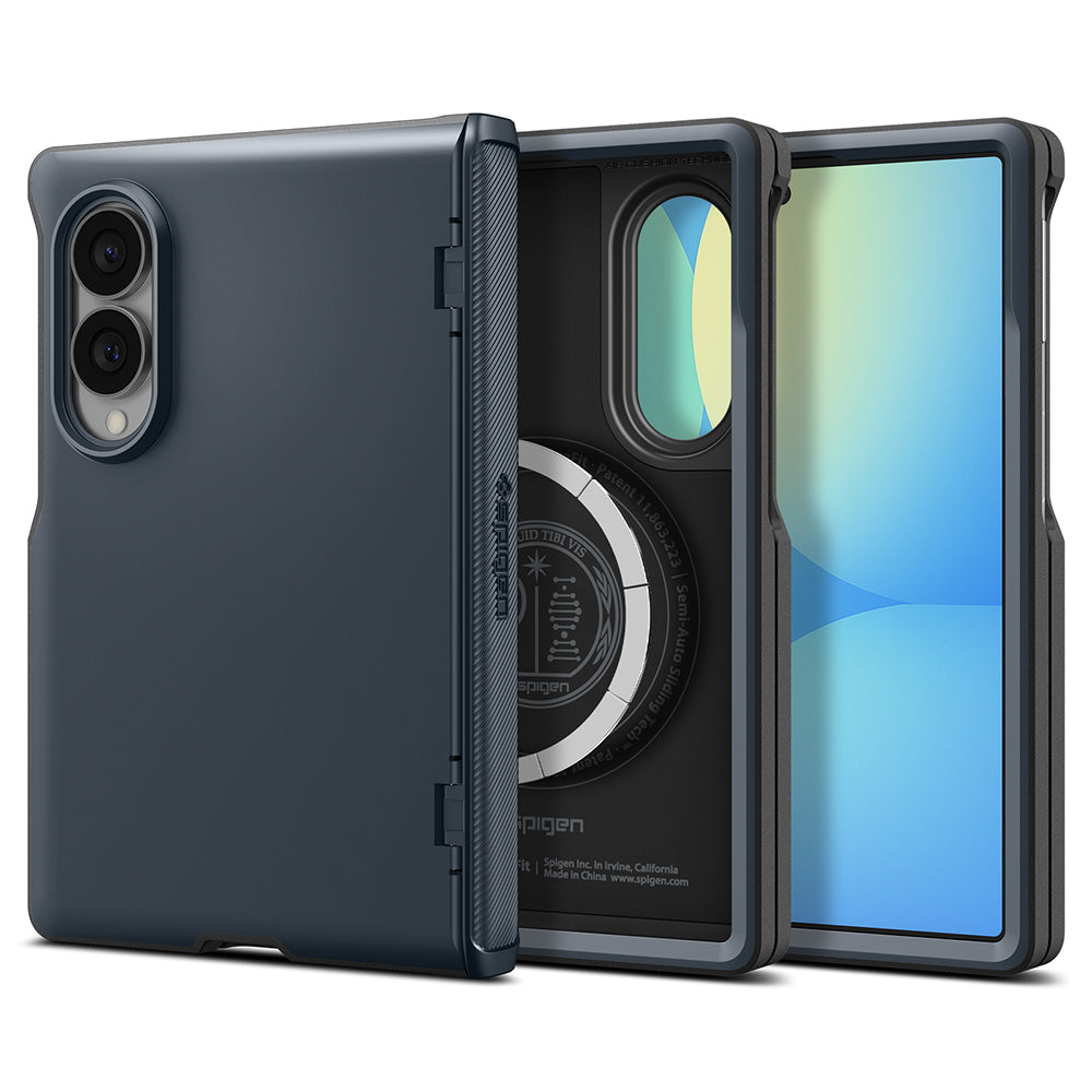 MagSafe pouzdro pro Samsung Galaxy Z Fold8 F971, Spigen, Slim Armor Pro, Modrá ACS11951