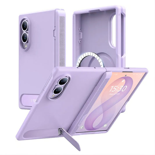 MagSafe pouzdro pro Samsung Galaxy Z Fold8 F971, Torras, Ostand L1 Guardian, Světle fialová