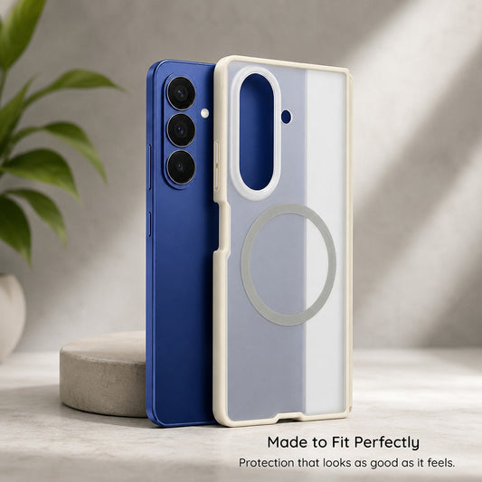 MagSafe pouzdro pro Samsung Galaxy Z Fold8 F976, Blueo, Skin Friendly Anti-Drop, Černá saténová