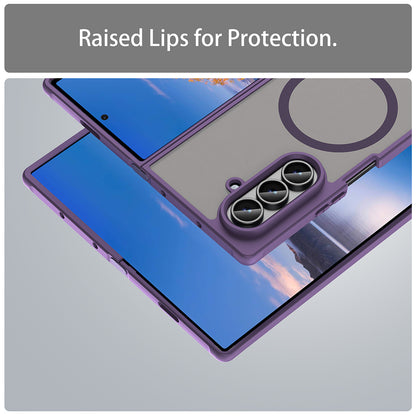 MagSafe pouzdro pro Samsung Galaxy Z Fold8 Ultra F976, Techsuit, HaloFrost II, fialové