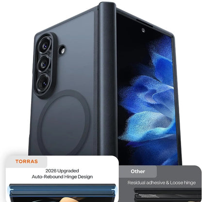 MagSafe pouzdro pro Samsung Galaxy Z Fold8 Ultra F976, Torras, Guardian, Černé