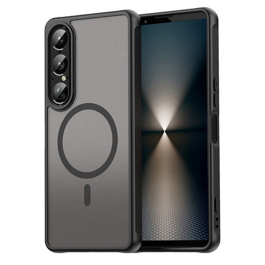 MagSafe pouzdro pro Sony Xperia 1 VII, Techsuit, HaloFrost II, černé