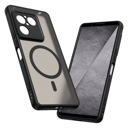 MagSafe pouzdro pro Sony Xperia 1 VIII, Techsuit, HaloFrost II, černé