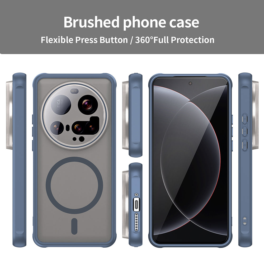 MagSafe pouzdro pro Xiaomi 15 Ultra, Techsuit, HaloFrost II, Tmavě modrá