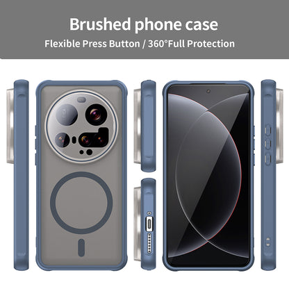 MagSafe pouzdro pro Xiaomi 15 Ultra, Techsuit, HaloFrost II, Tmavě modrá