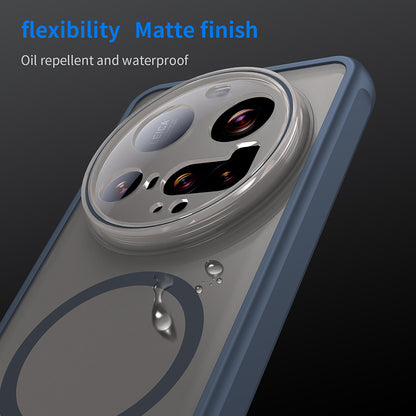 MagSafe pouzdro pro Xiaomi 15 Ultra, Techsuit, HaloFrost II, Tmavě modrá